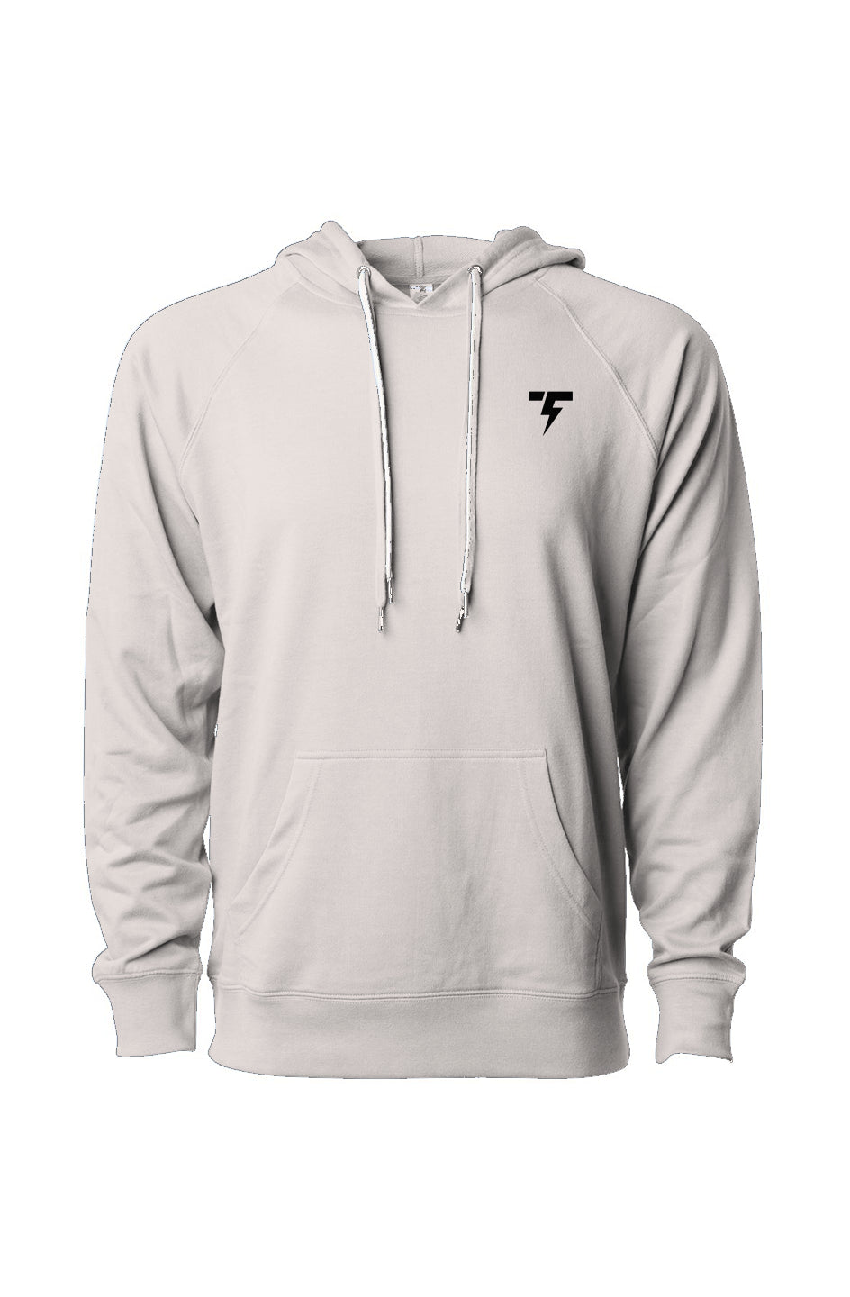 Adult Unisex Icon Loopback Terry Hooded Sweatshirt - ThunderSquad Logo