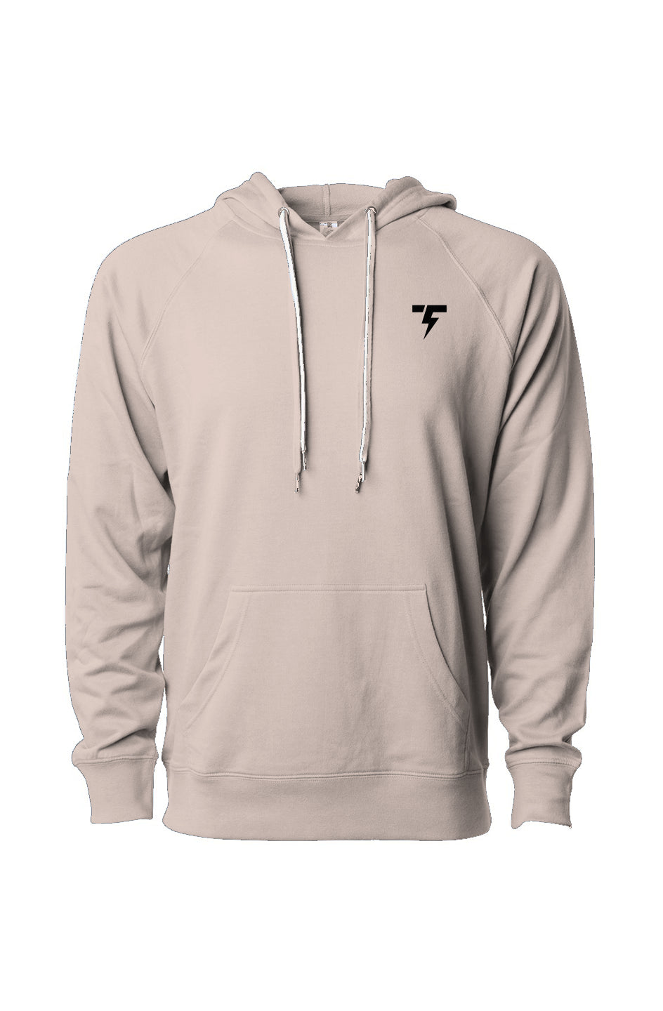 Adult Unisex Icon Loopback Terry Hooded Sweatshirt - ThunderSquad Logo