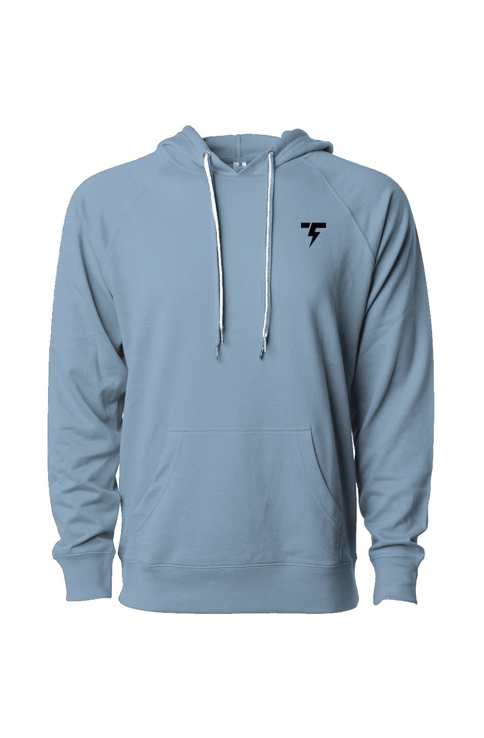 Adult Unisex Icon Loopback Terry Hooded Sweatshirt - ThunderSquad Logo